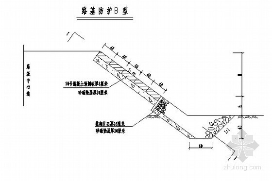 六方块护坡施工图资料下载-硁预制块护坡