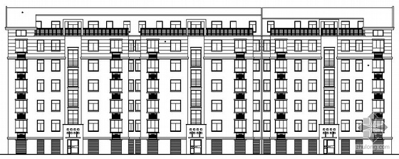 住宅楼施工图带效果图资料下载-某五层住宅楼建筑结构施工图（带阁楼）