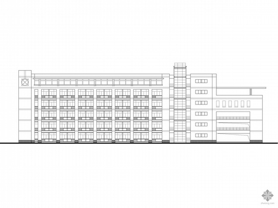 实验楼建筑施工图资料下载-[安徽]某校区实验楼建筑施工图