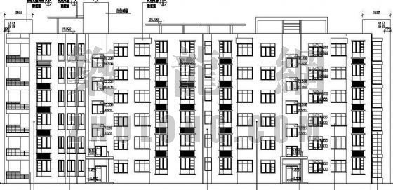 某小区住宅楼建筑施工图-2