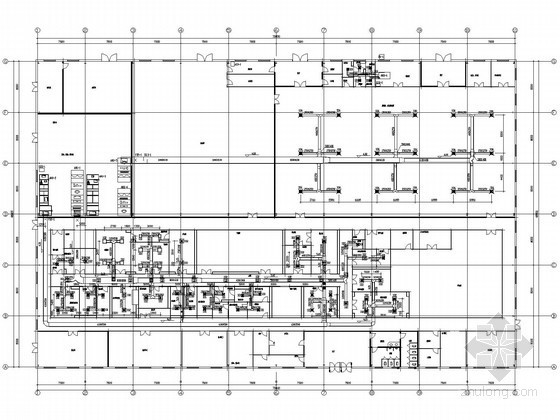 制药车间建筑施工图资料下载-[河北]制药车间净化空调系统设计施工图