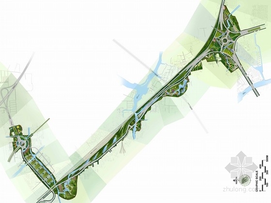 公路景观台设计方案资料下载-[苏州]高速公路景观规划设计方案
