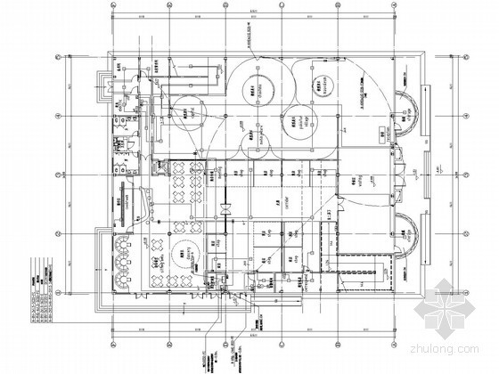 [上海]世博某外国展馆电气施工图纸