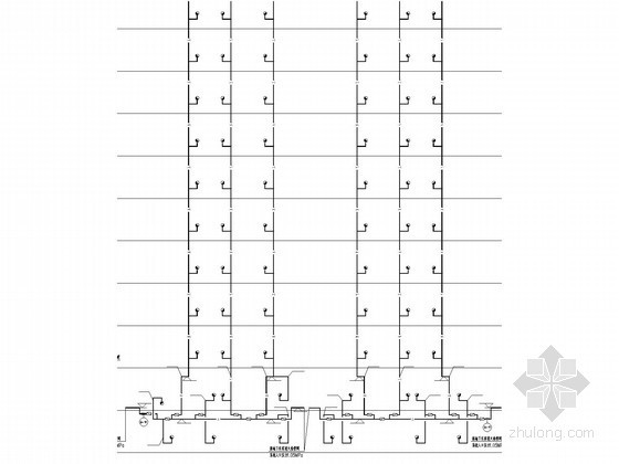 [河南]二类高层住宅楼给排水消防施工图-消火栓系统原理图 