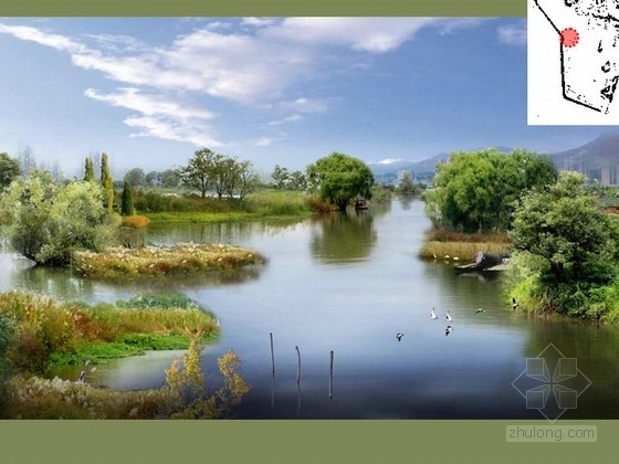 [汾阳]河道生态湿地工程景观设计方案- 