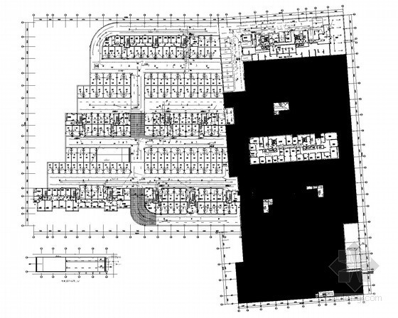 地下车库省钢筋工程资料下载-[山东]住宅楼地下车库电气设计施工图