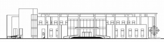 多层售楼处效果图资料下载-[北京]某二层售楼处建筑施工图