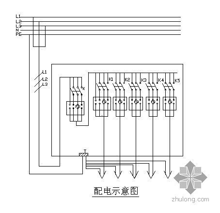 2021中国高铁线路图资料下载-施工现场常用配电箱线路图