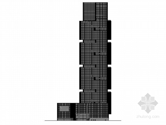 [河南]280米地标双塔办公建筑施工图（200页图纸 知名设计院）-[河南]280米地标双塔办公建筑施工图（200页图纸 知名设计院）