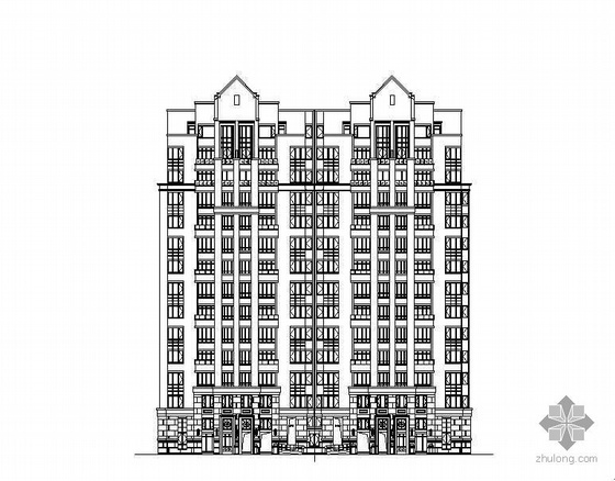 单元式6层住宅资料下载-[宁波]某高教园区十四层单元式高层住宅楼建筑结构施工图