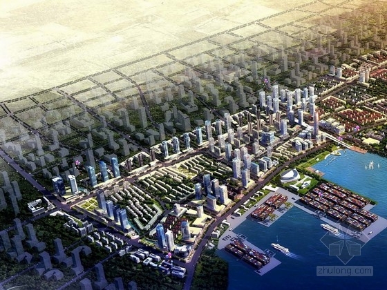 山东开发区核心区资料下载-[山东]龙口开发区核心区主要街路城市规划设计