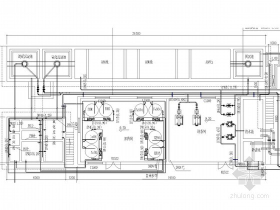 酸碱废水处理施工图资料下载-[河北]废水处理改造工程施工图