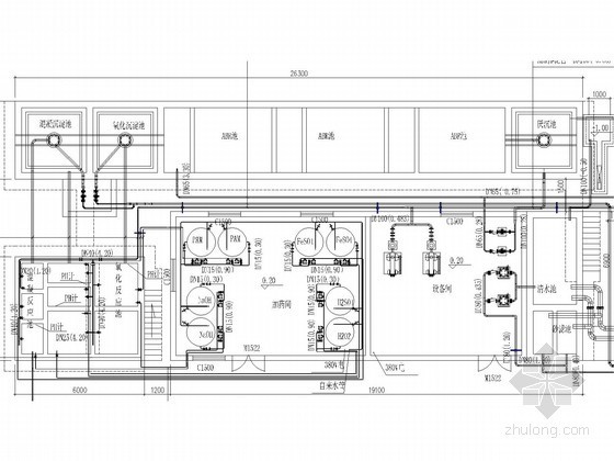 沉淀池施工图施工图资料下载-[河北]废水处理改造工程施工图