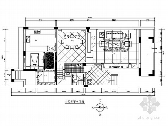 别墅家装室内资料下载-双层简欧家装别墅室内装修施工图（含效果）