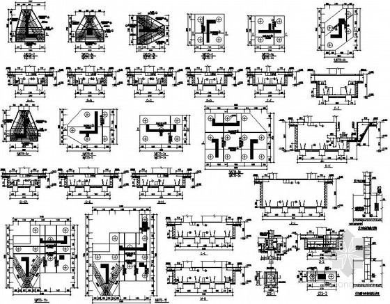 泰州市某地下室结构设计图
