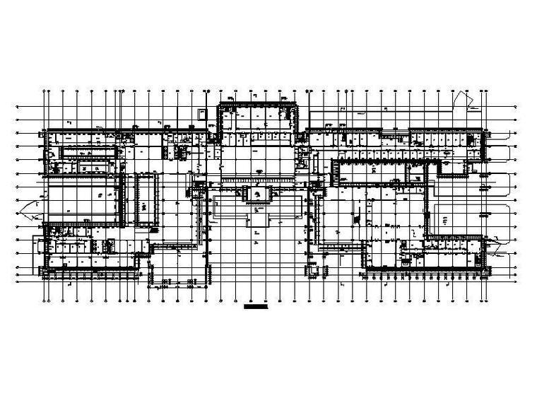 [合集]3套现代风格大型办公楼建筑幕墙施工图-3套现代风格大型办公楼建筑平面图