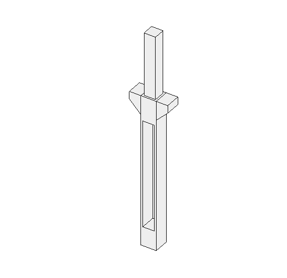 混凝土柱新增牛腿资料下载-预制-带有牛腿的矩形柱-ZZO18-020