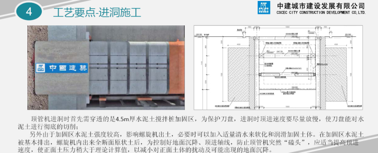 [内蒙古]双仓矩形管廊暗挖顶进施工工艺及经验总结（土压平衡顶管施工）-进洞施工