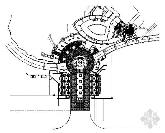 广场灯具平面布置图资料下载-广场灯具平面布置图