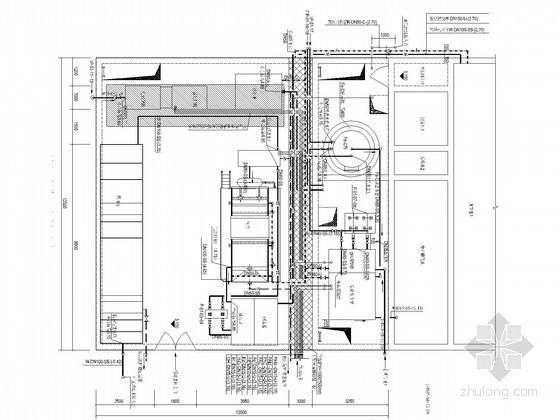 uasb反应器的设计资料下载-[浙江]300吨香料香精废水处理工程水工艺设计图纸（UASB工艺 PACT）