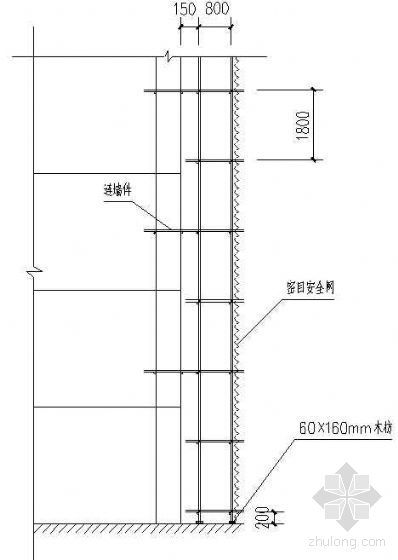 外架材料用量资料下载-重庆某大学学生公寓楼外装饰工程脚手架施工方案