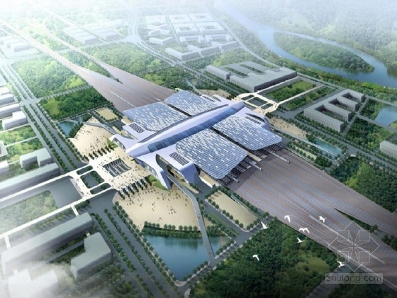 车站概念方案资料下载-[湖南]高铁车站概念规划方案设计说明66页