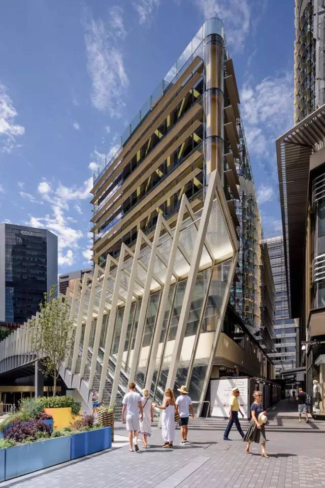 木结构房cad资料下载-木结构建筑赏析——悉尼国际中心