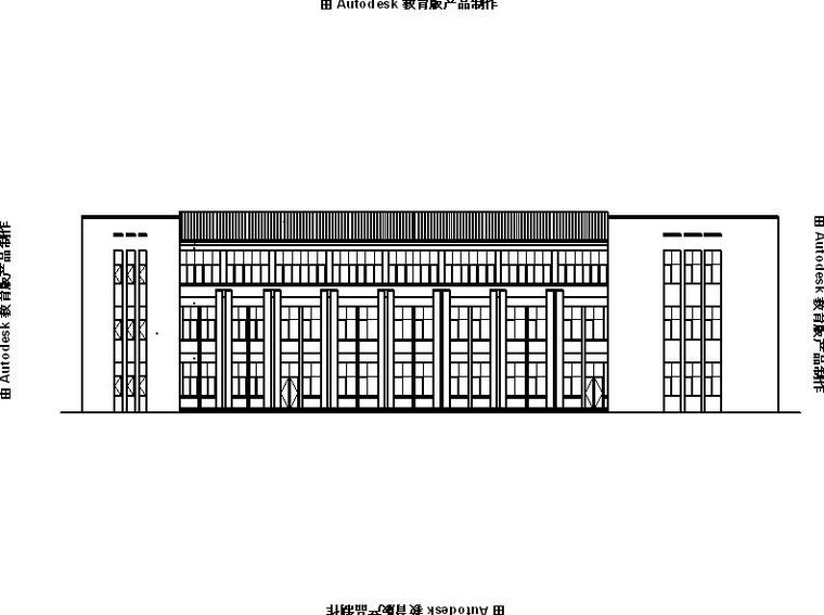 小学教学楼施工图资料下载-[宁夏]三层框架小学施工图（教学楼、食堂、综合楼等全栋楼图纸）