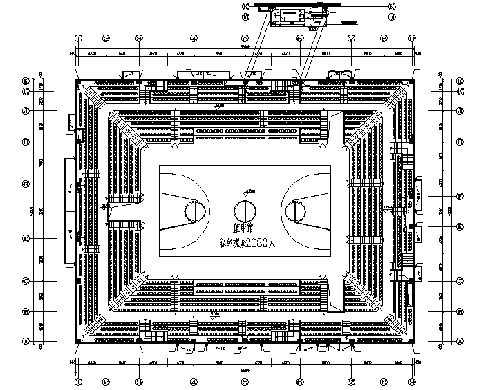 体育馆看台建筑施工图资料下载-安徽体育馆给排水一体化消防泵房施工图