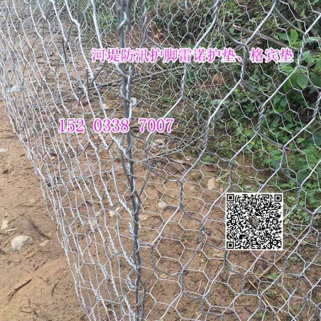 景观生态护岸cad资料下载-生态防洪工程铅丝笼，堤坡护岸铅丝石笼