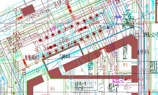 20米圆管桁架施工图资料下载-BIM技术在机电施工图绘制中的应用研究