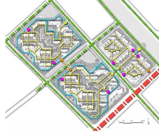 [深圳]高品质现代风格沿河住宅建筑设计方案文本-高品质现代风格沿河住宅建筑分析图