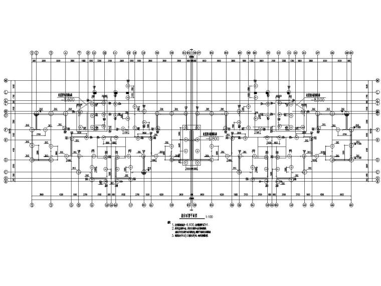 4层单元楼建筑施工图资料下载-18000平两单元24层复建点住宅建筑结构施工图