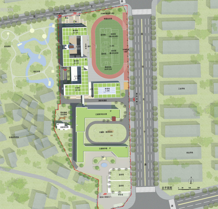 [广东]深圳市光明新区长圳学校建筑设计方案文本（文化浓郁，朝气蓬勃）-屏幕快照 2018-12-06 下午4.56.08