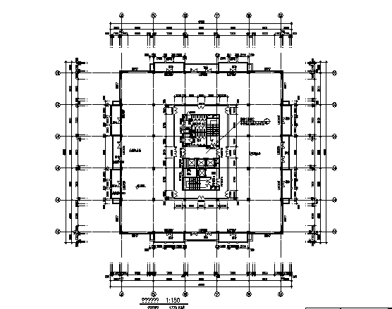 数字娱乐孵化大厦施工图归档(全套施工图）