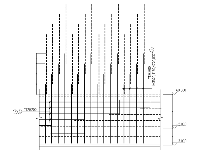 水泥厂双仓结构图（CAD、5张）_4