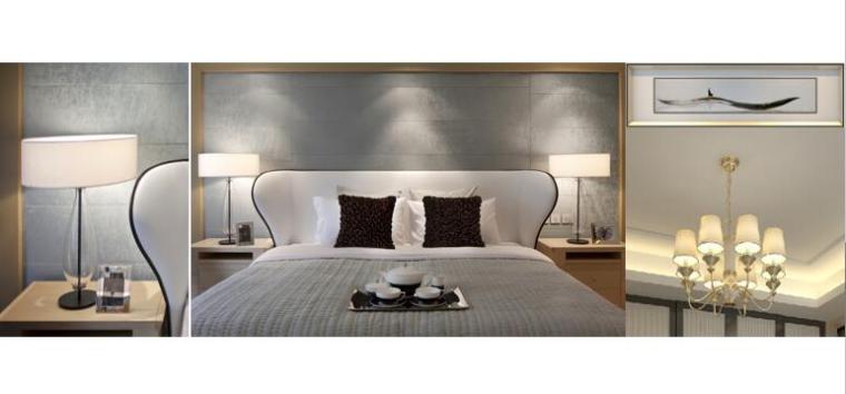 85平米现代简约风格小户型装修施工图（附效果图）-卧室设计概念