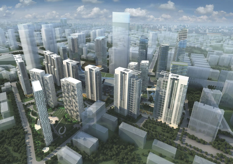 现代岭南商业建筑资料下载-[山东]青岛现代商业综合体建筑设计方案文本