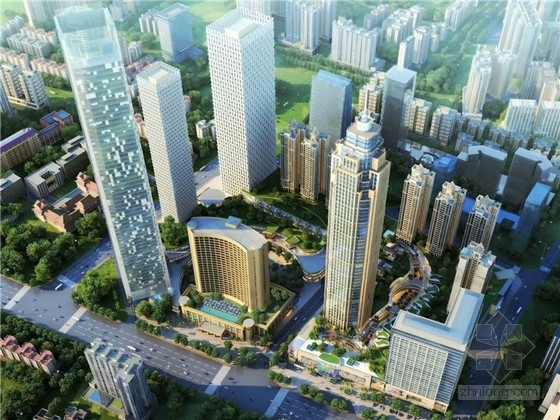 文旅酒店设计方案资料下载-[广东]现代风格商业综合体地块设计方案文本（含3个方案）