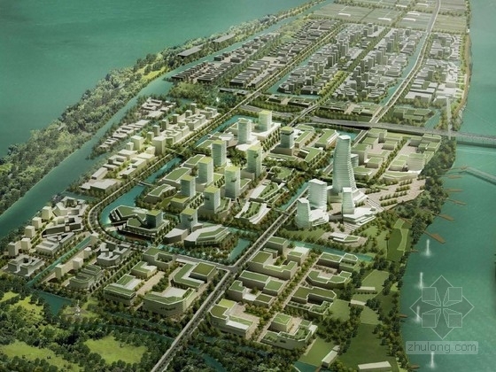 生态型公室设计方案资料下载-[南京]高科技生态型城市景观规划设计方案