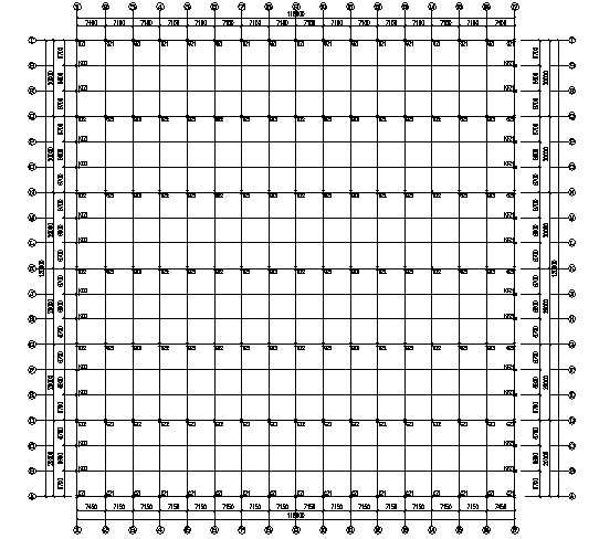 深圳某公司钢门式刚架结构厂房工程（CAD，11张）_2