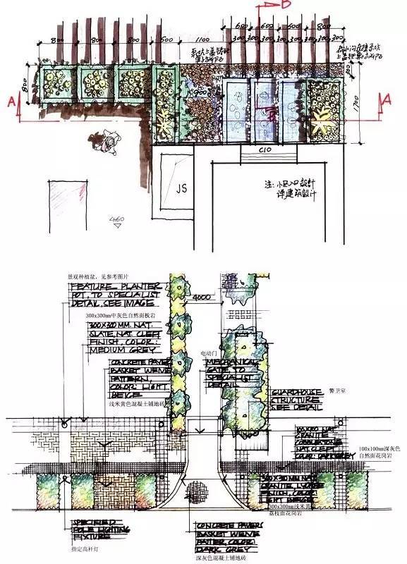 100款入口景观设计平面图_15
