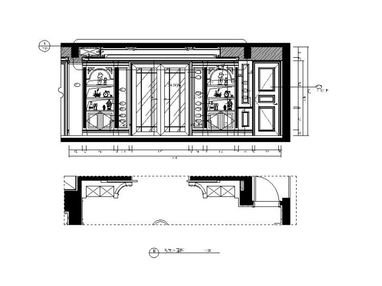 [福州]欧式4层别墅设计施工图（含效果图）-[福州]欧式4层别墅设计立面图
