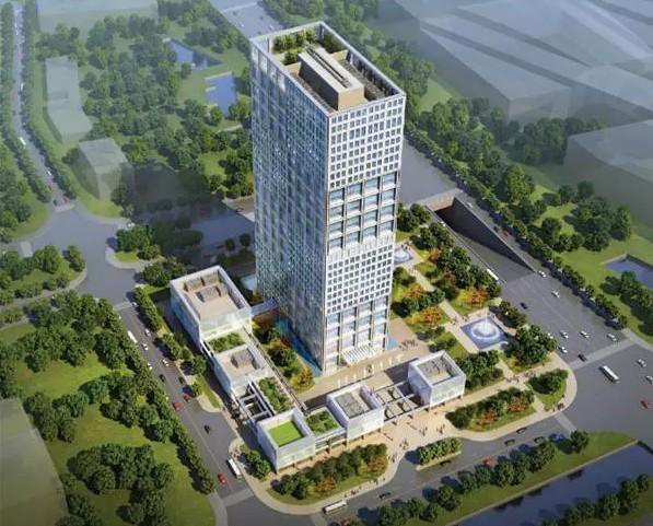 广州市全球通大厦创优现场资料下载-广州宝钢大厦BIM应用深度项目