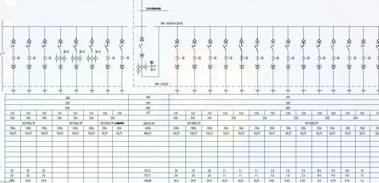 预分支电缆cad电气图资料下载-某高层住宅电气施工图