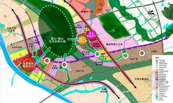 居住社区规划方案文本资料下载-[南京]某科技创业特别社区控制性详细规划方案文本