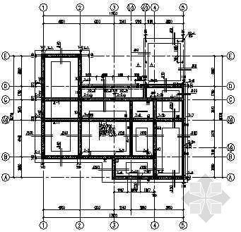 联排别墅建筑图纸资料下载-上海某高档别墅（D型）全套建筑图纸