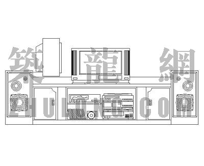 音响cad图纸标识图片