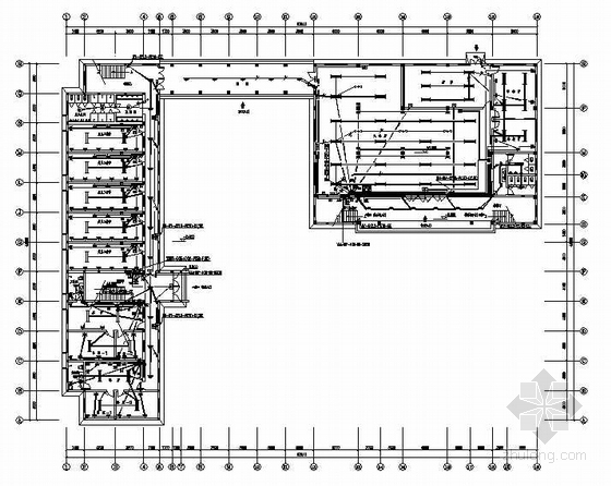 建筑电气设计宿舍资料下载-江苏某科技公司员工宿舍楼电气设计图