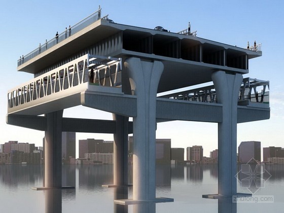 斜拉桥主塔专项技术方案资料下载-[江西]79+5×150+79m六塔单索面斜拉桥专项测量施工方案